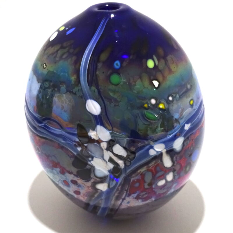 Lustre Rocks Medium Closed by Will Shakspeare (Blown Glass)